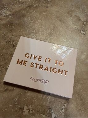 ColourPop "Give It To Me Straight" Eyeshadow Palette